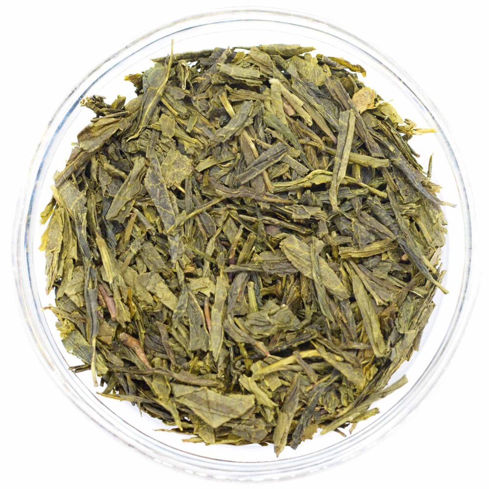 Žalioji arbata sencha be kofeino